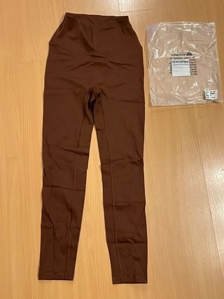 Leggings deportivos marrones M