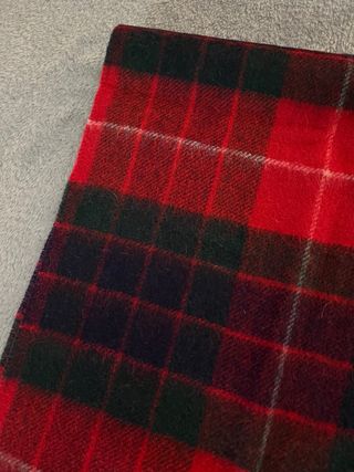 Bufanda Cashmere Kiltane Escocesa - Rojo y Verde