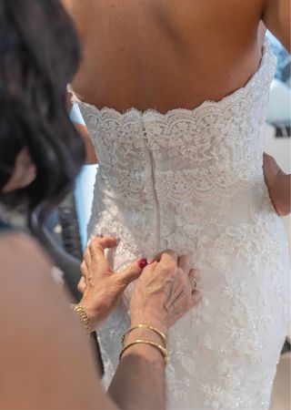 Vestido novia Rosa Clará - Talla 38/40
