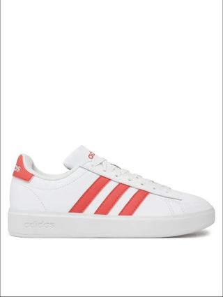 Zapatillas Adidas Grand Court 42 Blancas-Coral