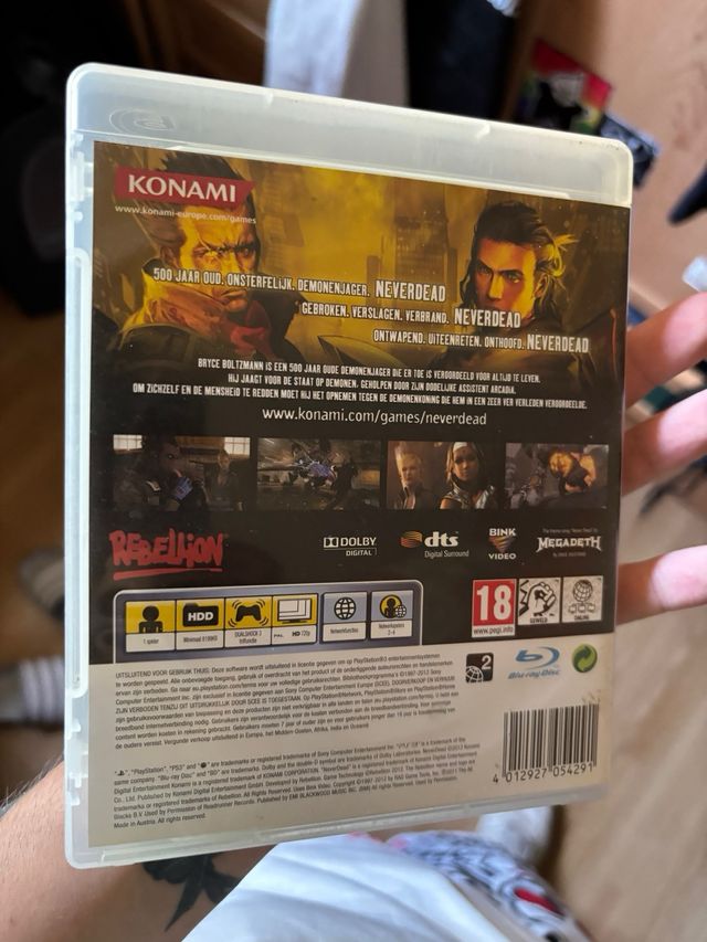 NeverDead PS3 (PlayStation 3) Konami