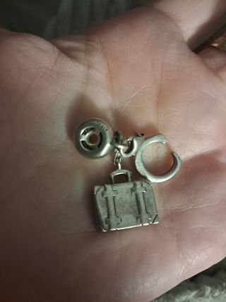 Charm maleta viaje Thomas Sabo plata