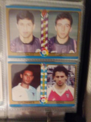 2 Cromos Liga 94-95
