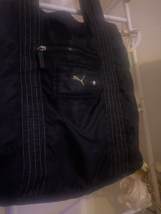 Borsa Puma nera shopper