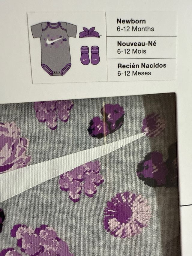 Conjunto Nike bebé 3 piezas