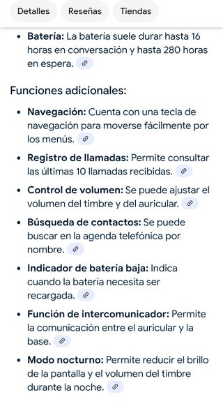 TELÉFONO INALÁMBRICO PANASONIC