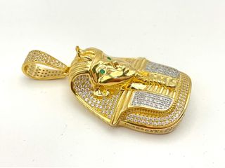 colgante oro 18k con circonita