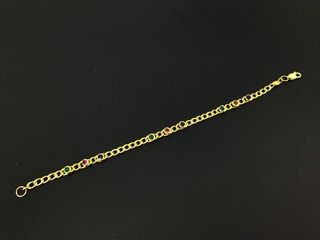 pulsera oro 18k con piedra