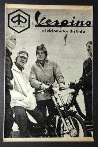 ANUNCIO ORIGINAL VESPINO AÑO 1968