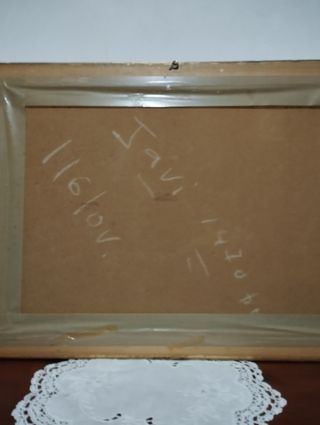 Dipinto vintage paesaggio