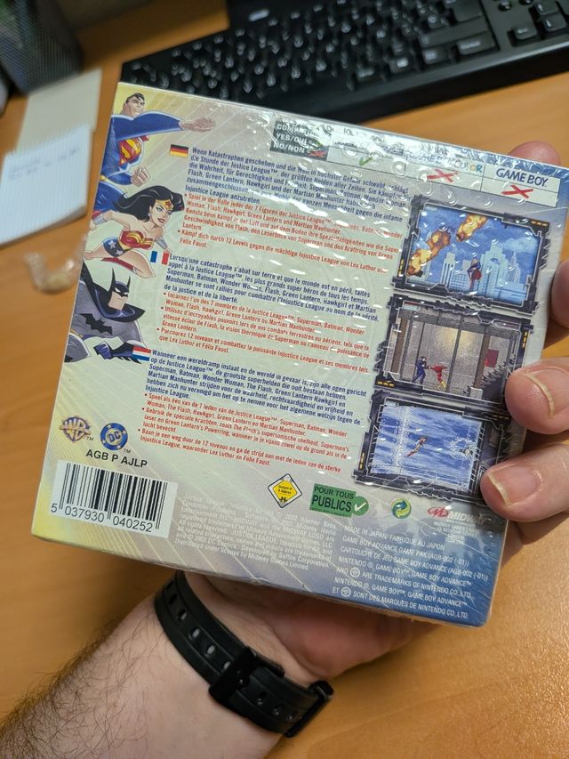 Justice League GBA (Game Boy Advance) PAL