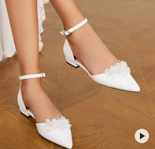 Zapatos novia blancos