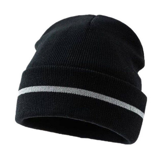 Gorros invierno moda - negros