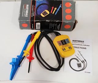 Martindale PC15250: Probador de continuidad trifás