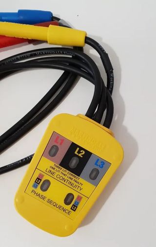 Martindale PC15250: Probador de continuidad trifás