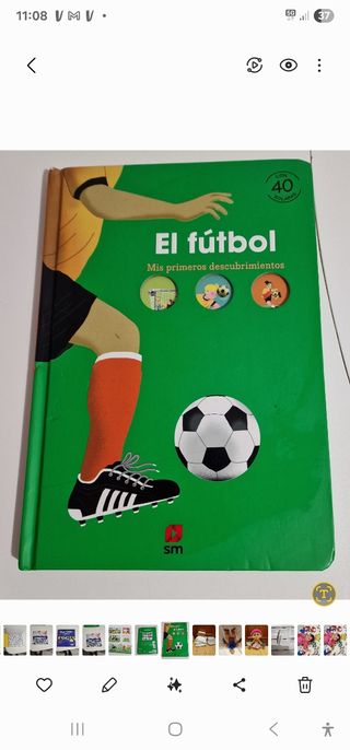 Libro Infantil El fútbol. Mis primeros descubrimie