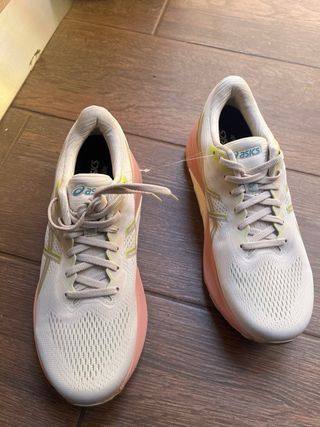 Asics scarpe running rosa-bianche