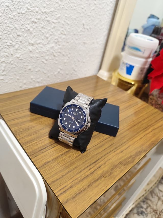 Reloj Hombre Azul
