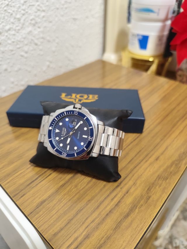 Reloj Hombre Azul