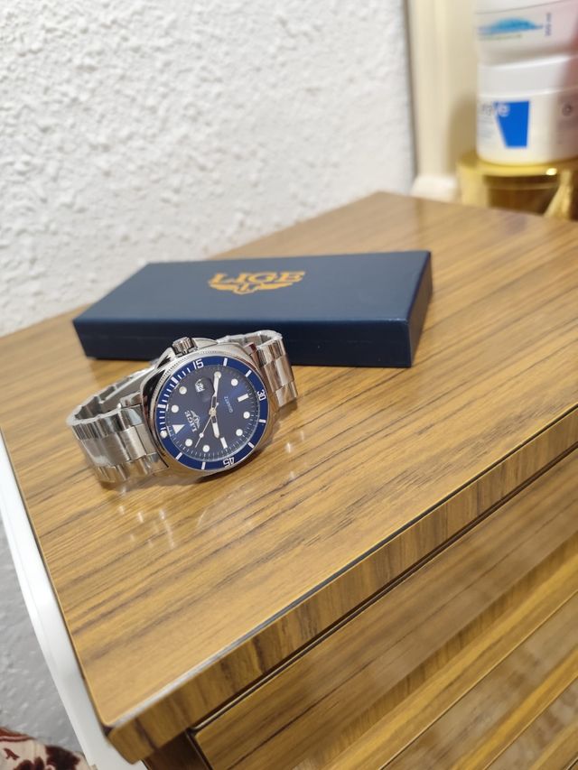 Reloj Hombre Azul