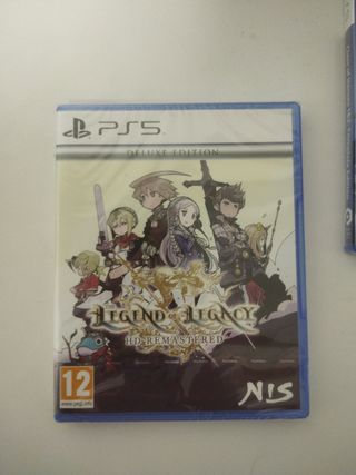 PS5 - The Legend of Legacy HD Remastered (Español)