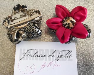 Spilla con molletta Fantasie di Spilli Handmade