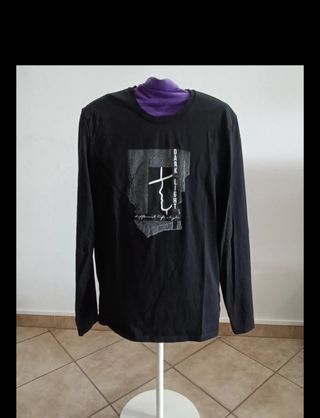 T-shirt Dark Light Uomo Tg S