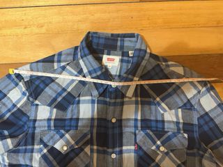 Camisa Levis cuadros azul
