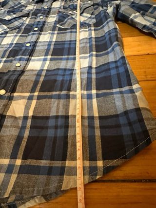 Camisa Levis cuadros azul