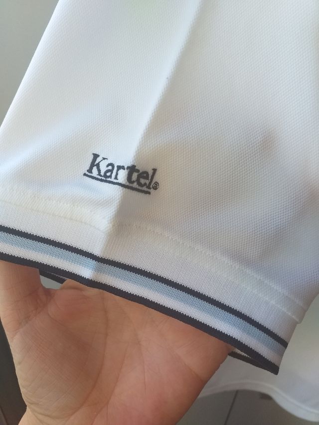 Polo Golf  Kartel blanco - Talla M
