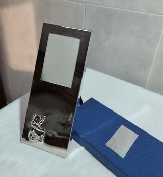 Marco foto bebé plata Bebé Due