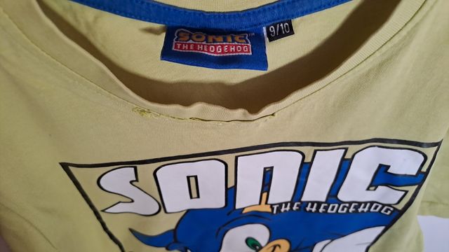 Maglietta Sonic 9 anni