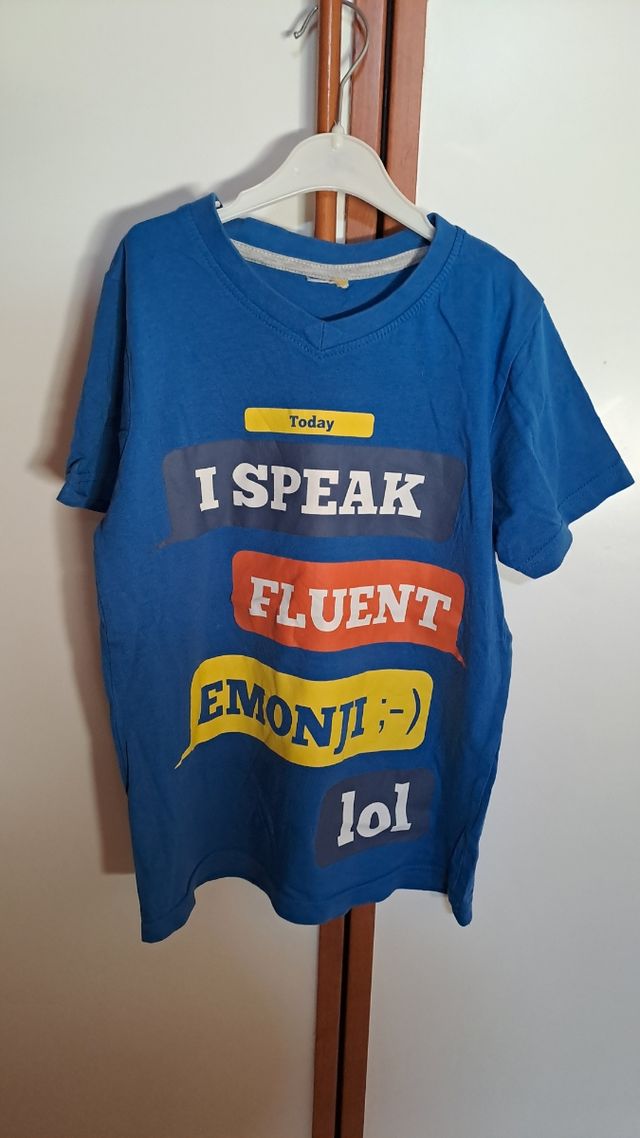 Maglietta bimbo 8 anni - Emoji