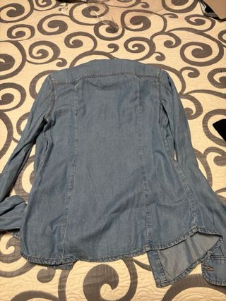 Camisa vaquera Fornarina azul