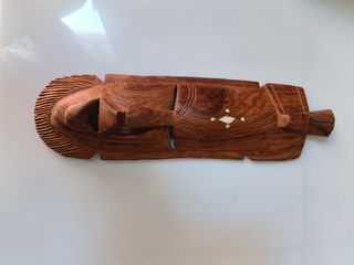 4 Máscaras tribal africana de madera