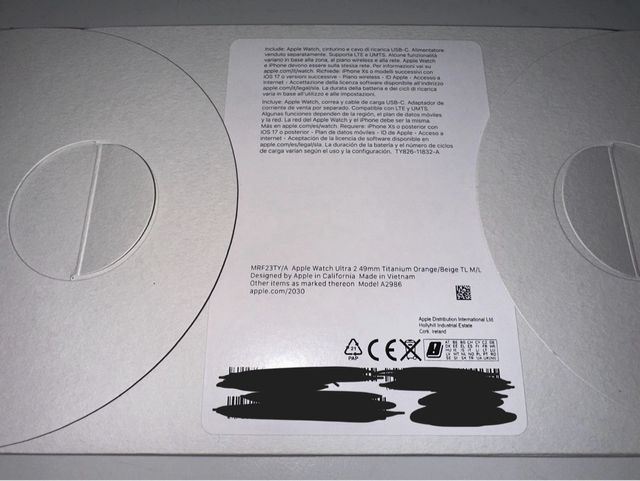 Apple Watch Ultra 2 - Correa Naranja