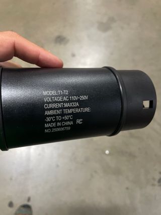 adaparador de carga para coche electrico 