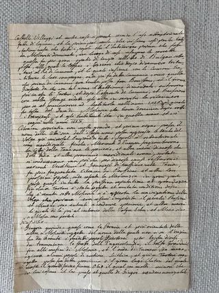 Documenti storici 800'