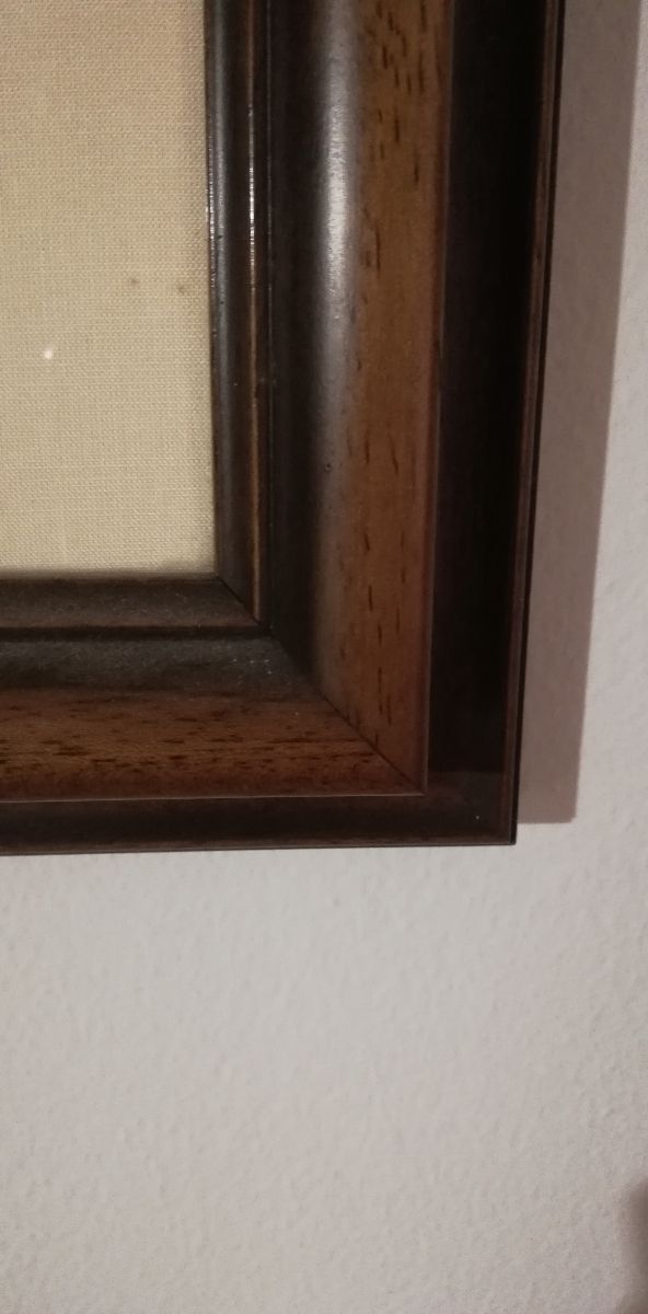 Quadro ricamo rose 70x42cm