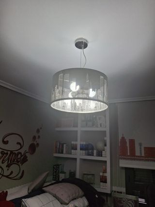 Lámpara de mesa y techo - Estilo ciudad