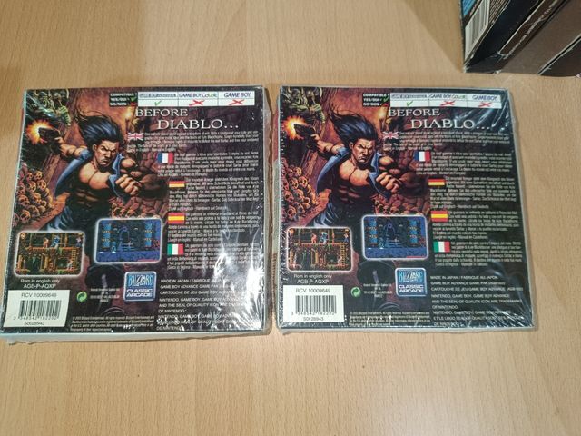 Black thorne. Game Boy Advance (2x) - Blizzard