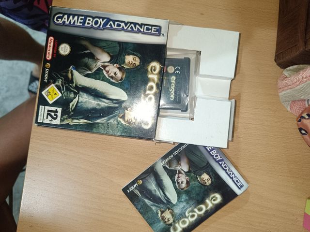 Lote-Game Boy Advance 32-bit Blanco y juegos