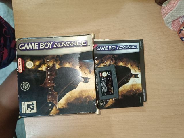 Lote-Game Boy Advance 32-bit Blanco y juegos