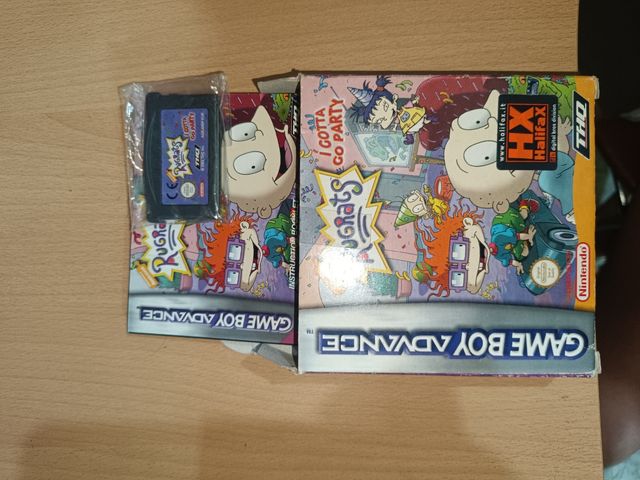 Lote-Game Boy Advance 32-bit Blanco y juegos