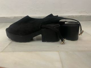 Zapatos plataforma negros
