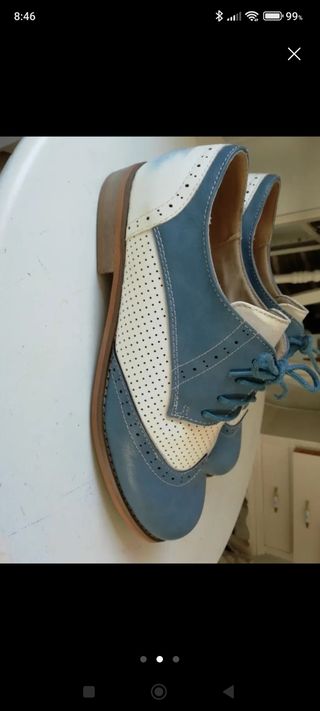 Zapatos Oxford bicolor