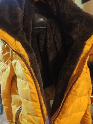 Chaqueta acolchada naranja cuky cuki