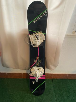 Tabla Snow Wedze 156cm + Fijaciones y funda