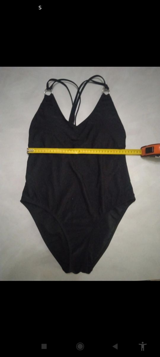 Costume intero nero tg M