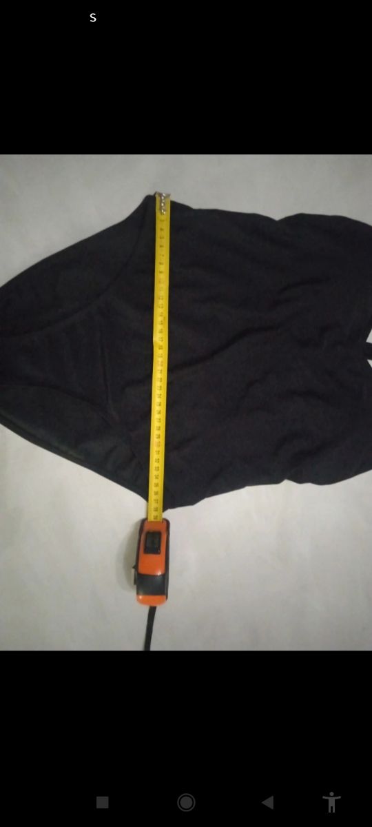 Costume intero nero tg M